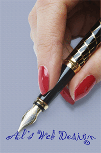 Al's pen with sign